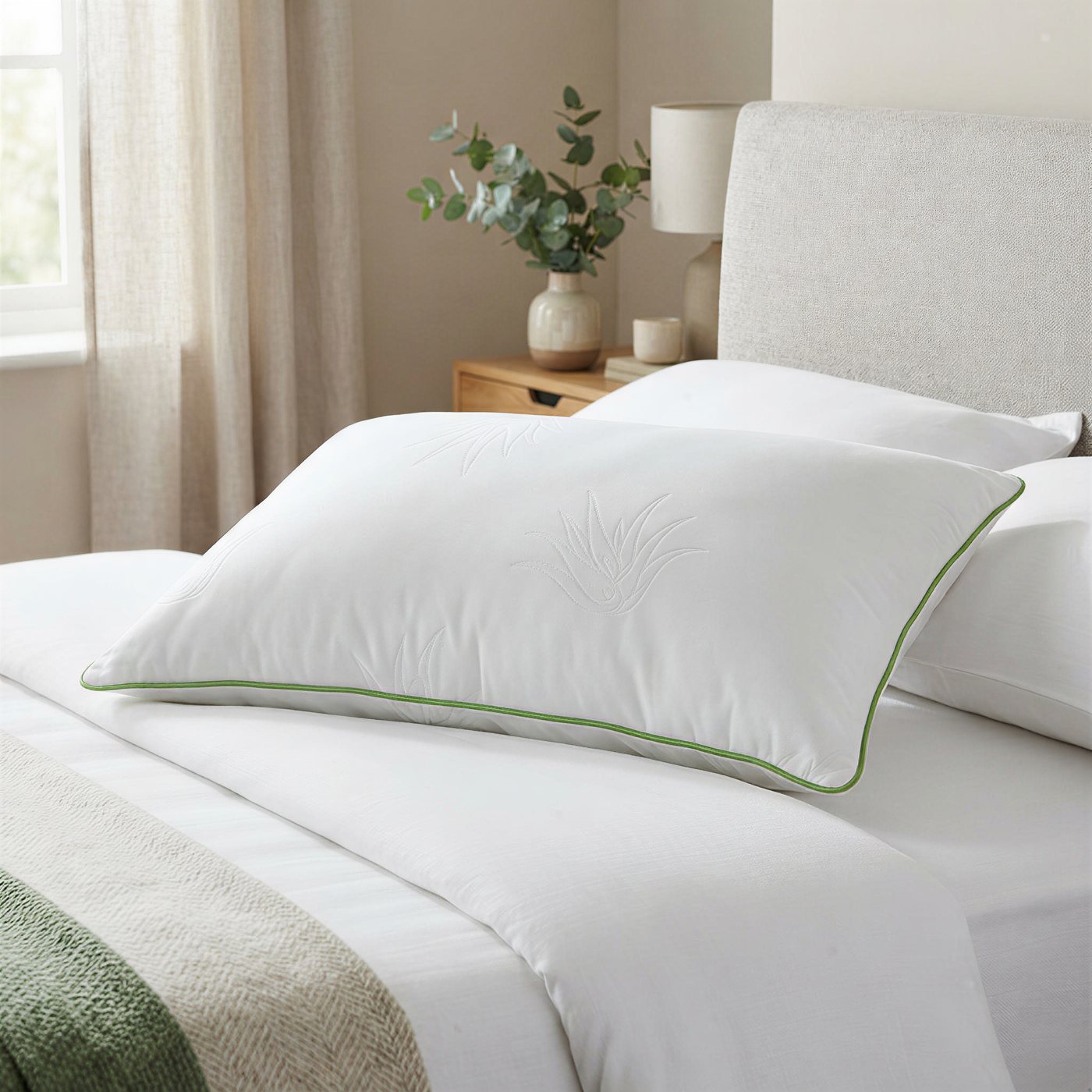 Подушка Aloe Vera, Bamboo, Cotton
