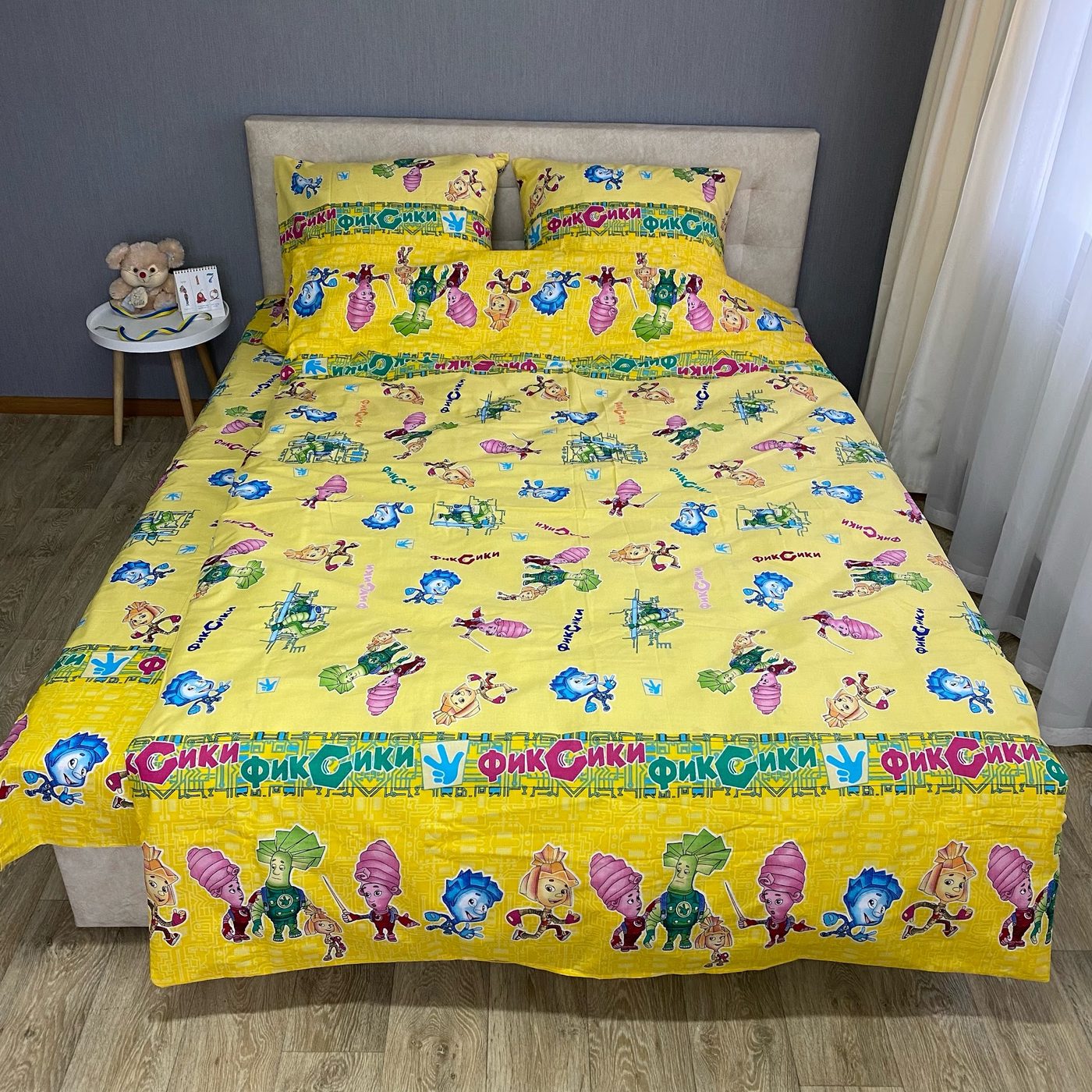 Комплект постільної білизни «Фіксіки» (бязь Голд Люкс, дитячий дизайн)
