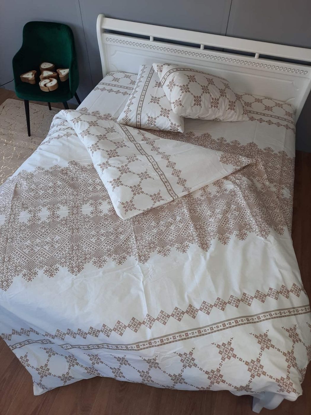 Комплект постільної білизни «Вишиванка нова» (бязь Голд Люкс)